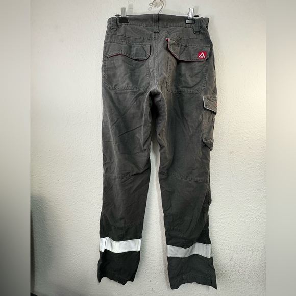 STRATA Men Cargo Pant 34x32 Flame Resistant Arc Cargo Pant Trousers SFX240 Grey - Picture 4 of 17